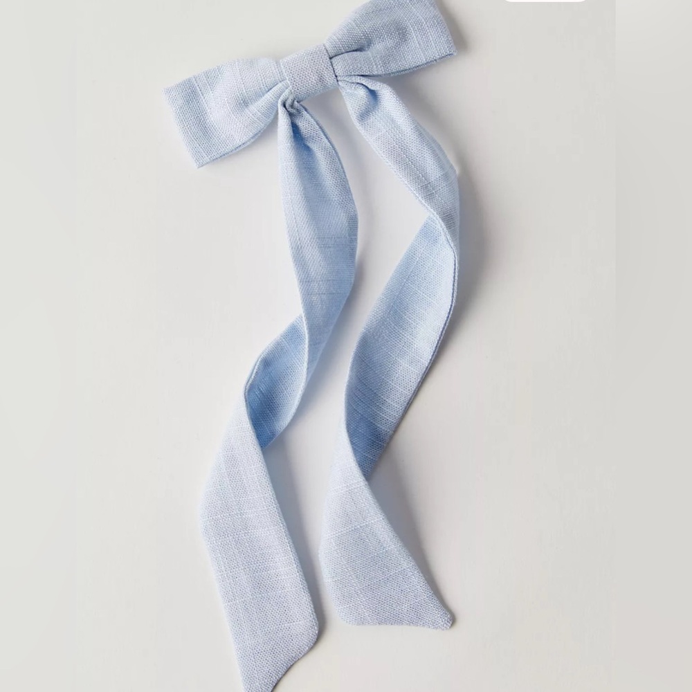 Free People Petite Coquette Bow in Blue